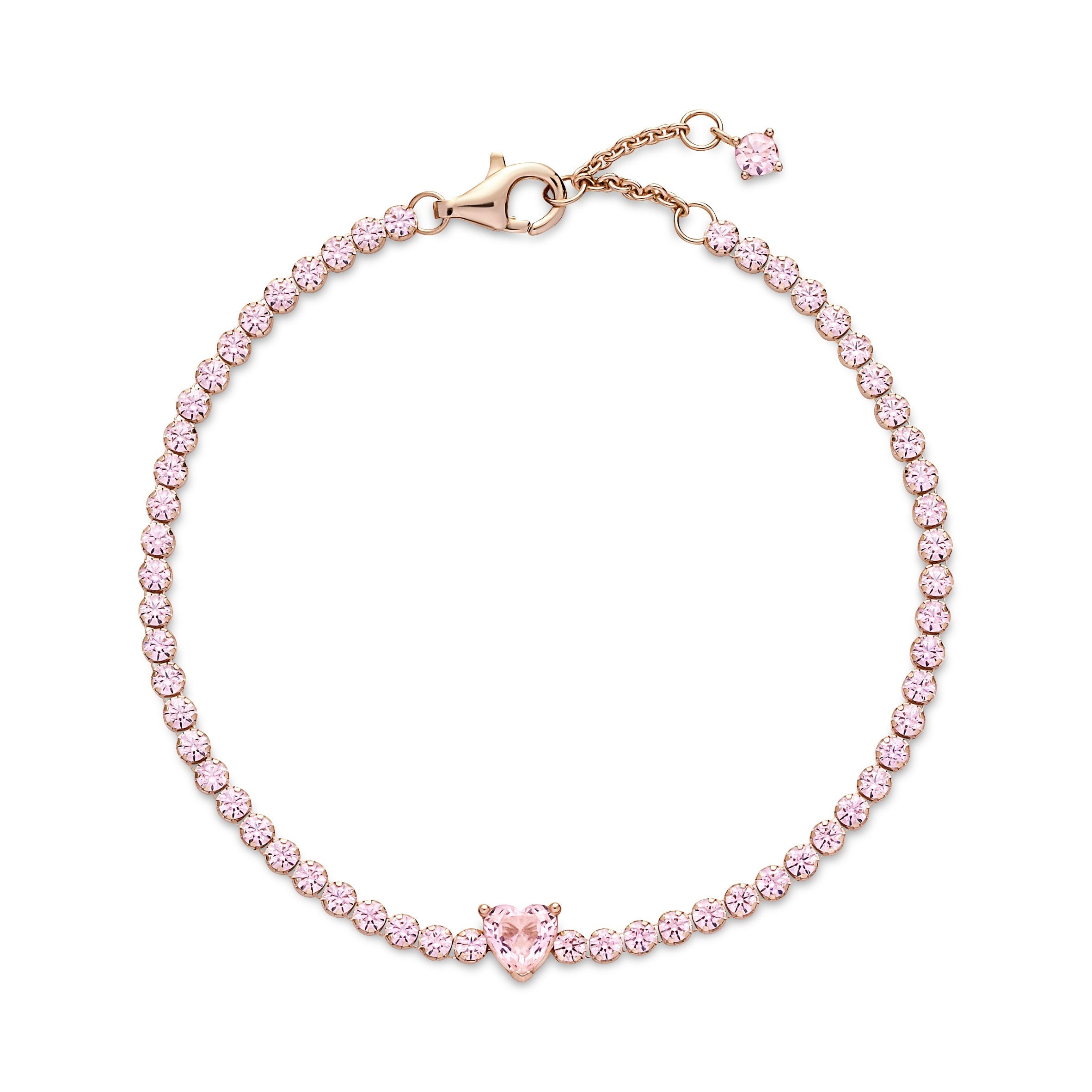 Pandora Sparkling Heart Tennis Bracelet
