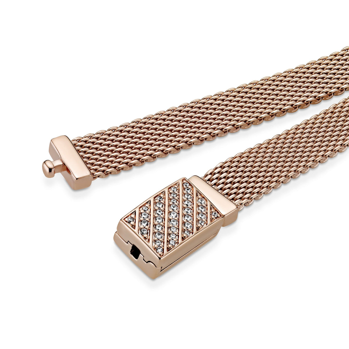 Pandora Reflexions Long Clasp Pave Bracelet