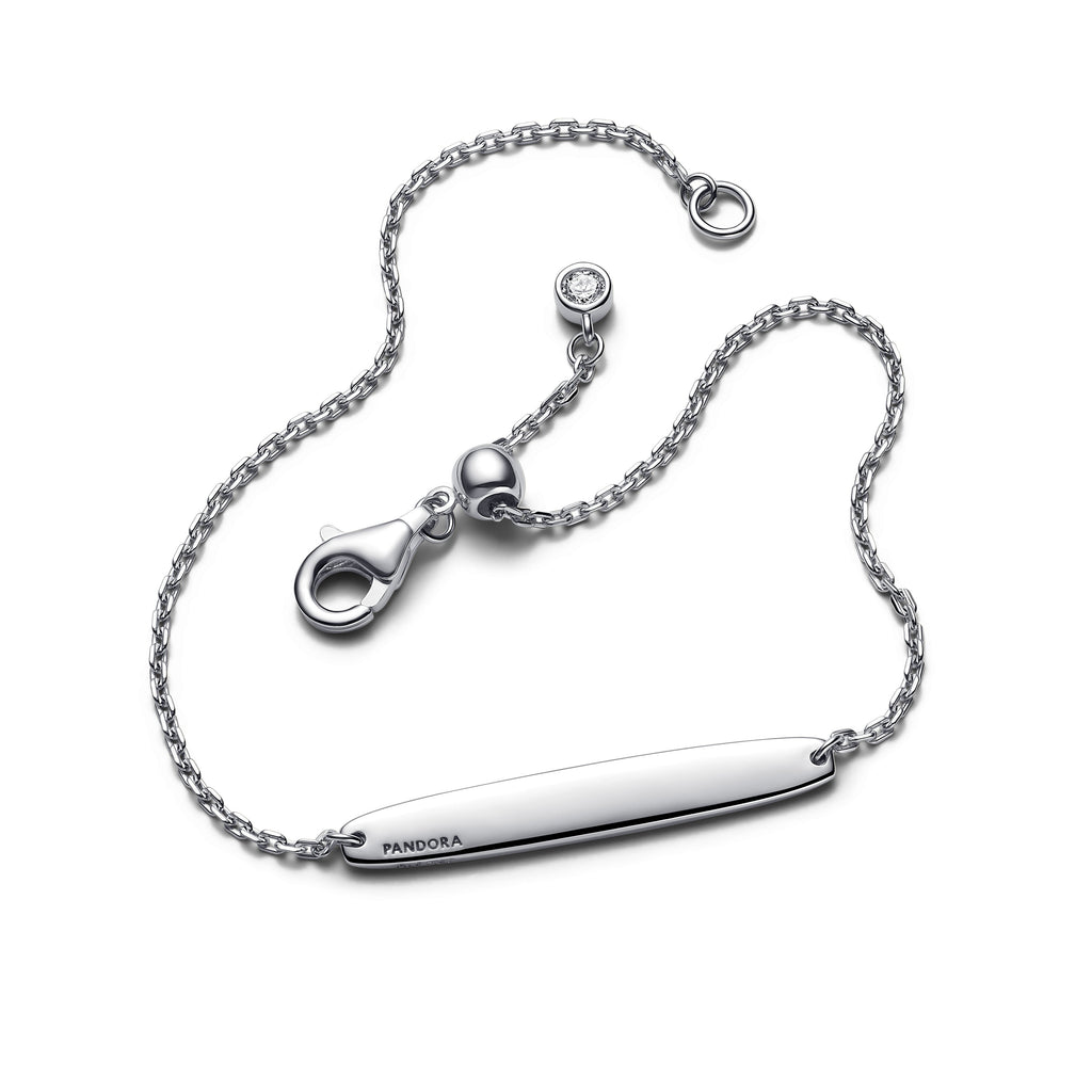 Pandora Engravable Bar Chain Bracelet