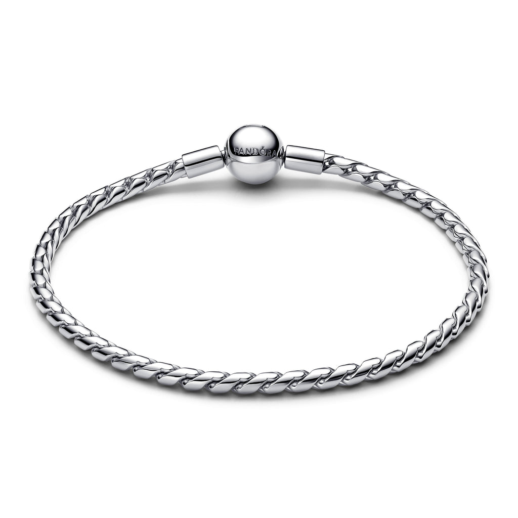 Pandora Round Clasp Wing Chain Bracelet