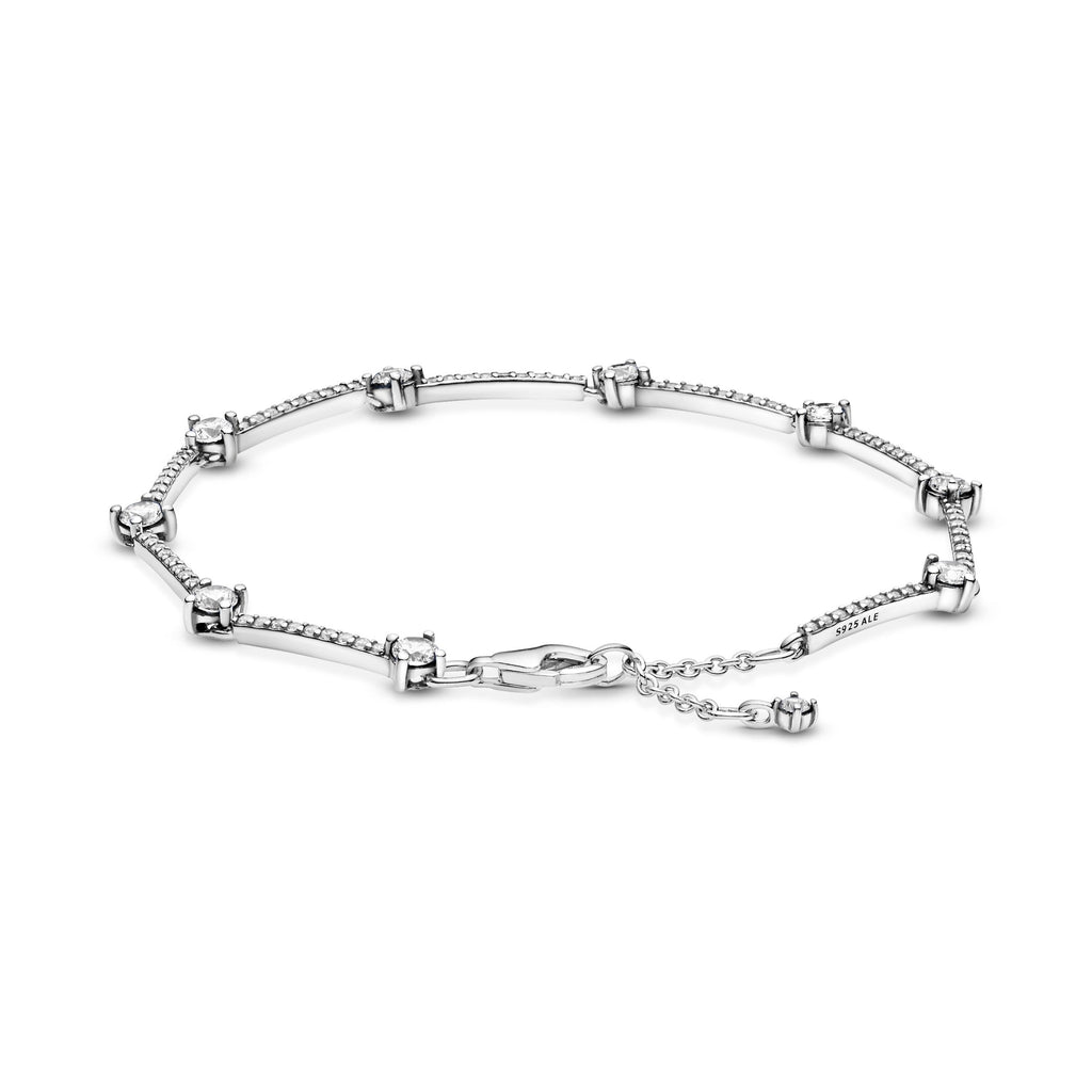 Pandora Sparkling Pave Bars Bracelet