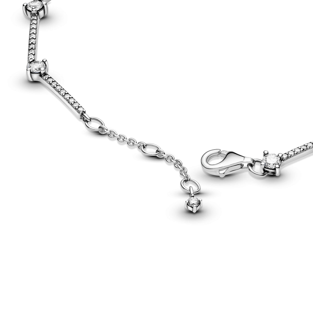 Pandora Sparkling Pave Bars Bracelet