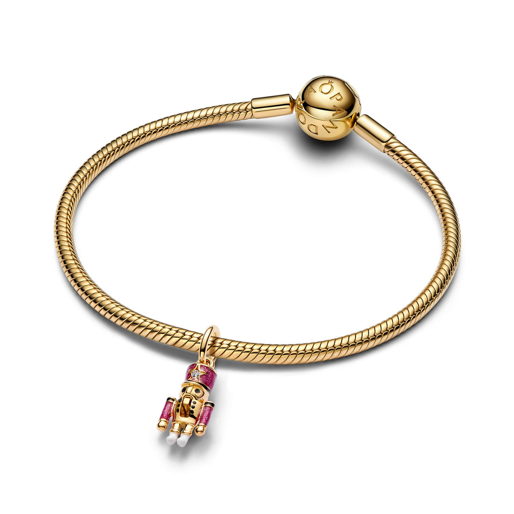 Pandora Moveable Nutcracker Dangle Charm