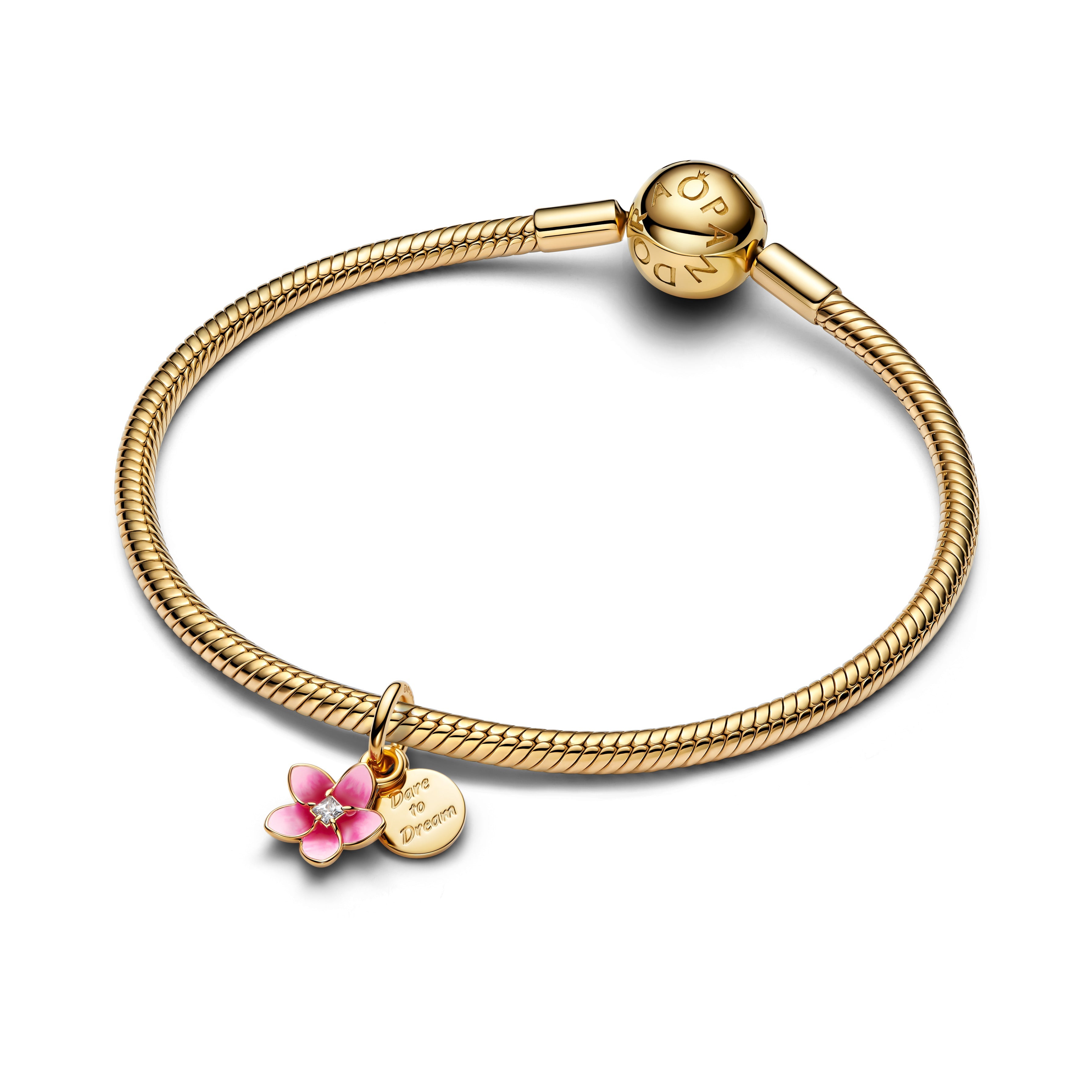 Pandora Disney Moana Flower Dangle Charm