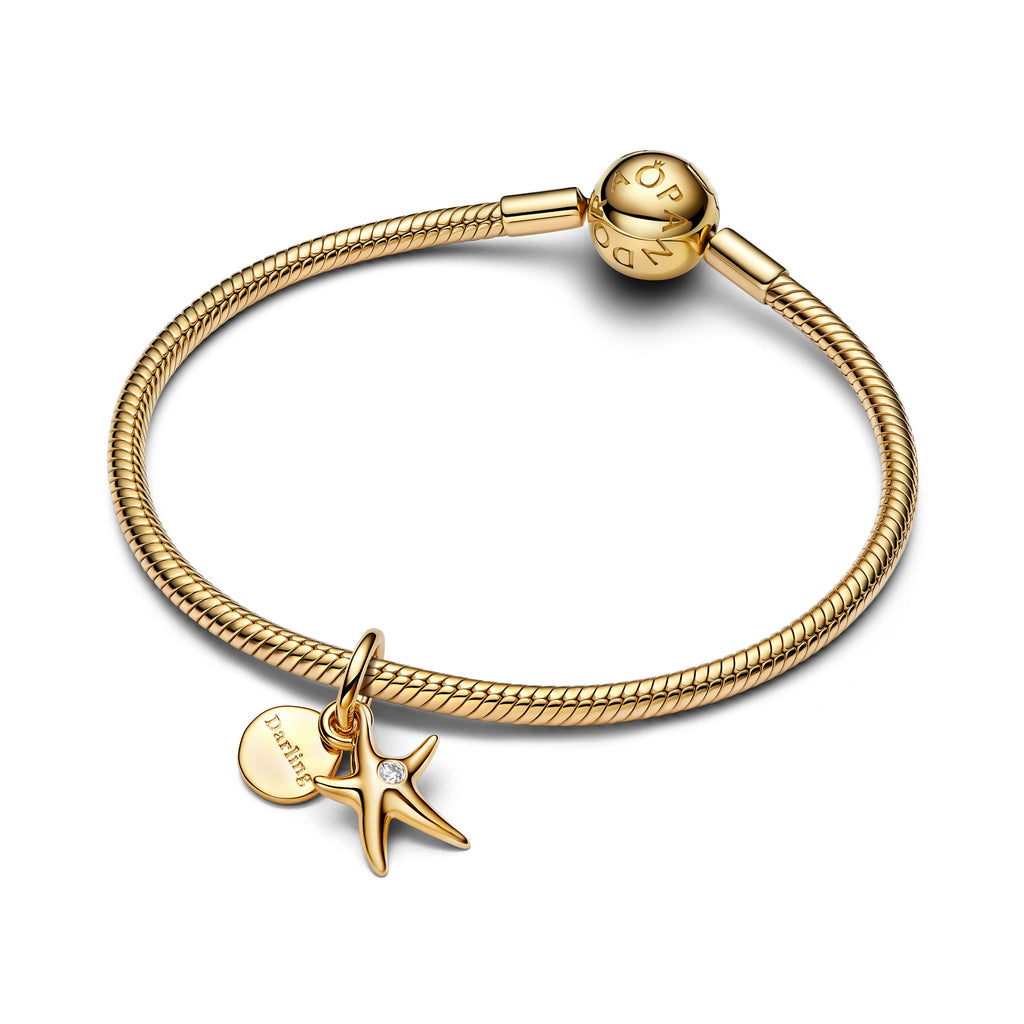 Pandora Starfish Double Dangle Charm