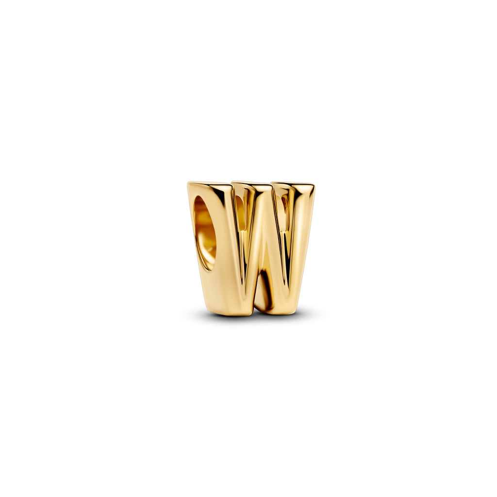 Pandora Letter W Alphabet Charm