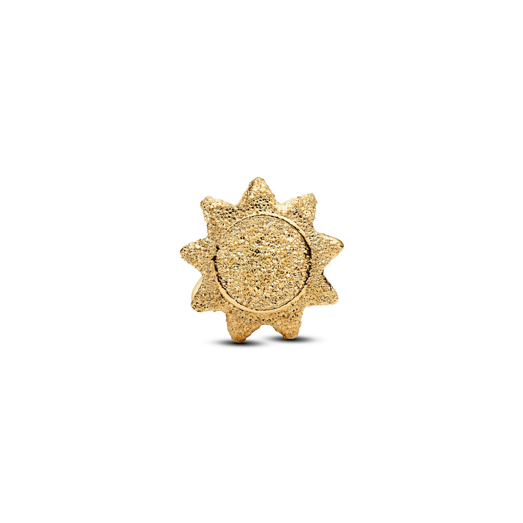 Pandora Textured Sun Mini Charm
