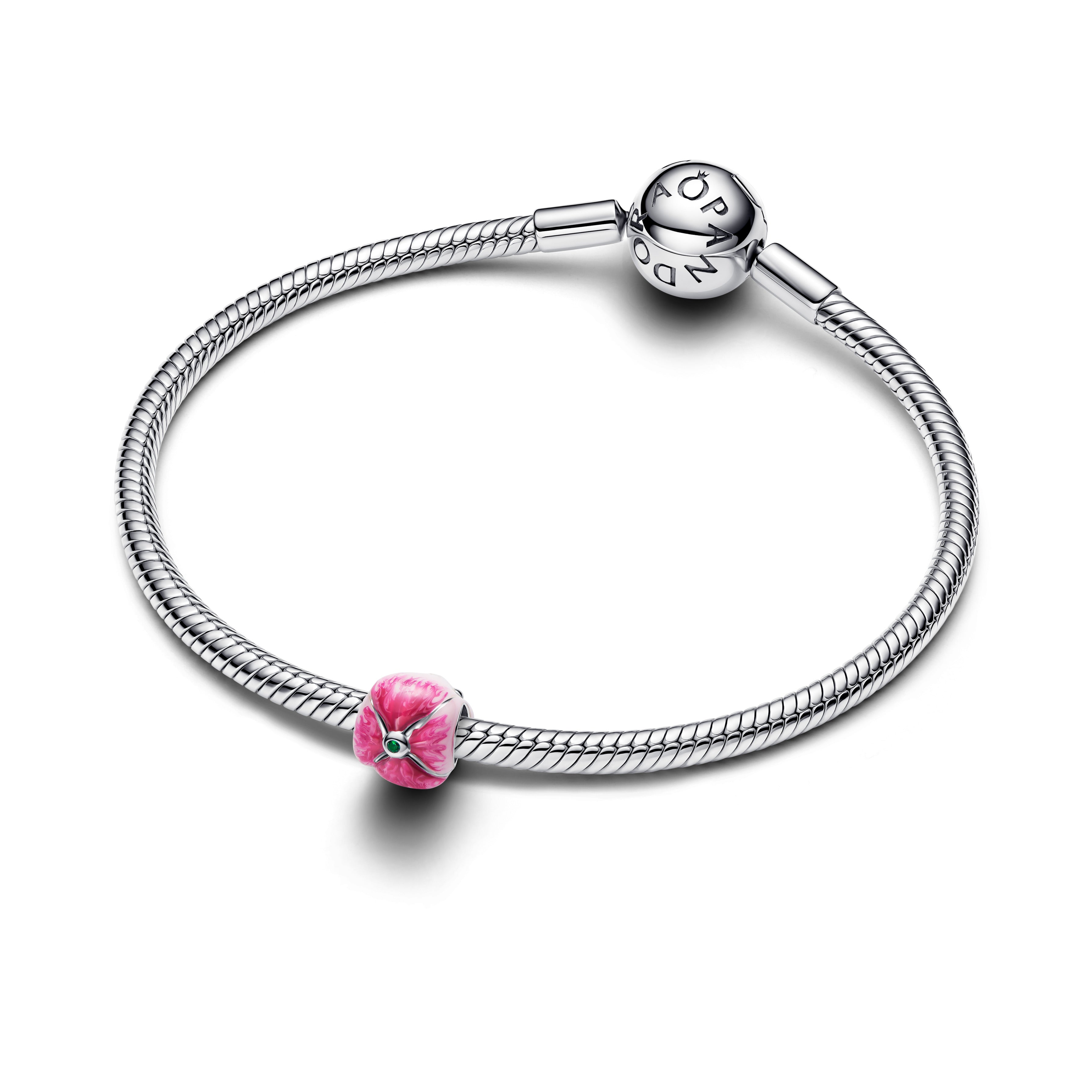 Pandora Pink Tulip Charm