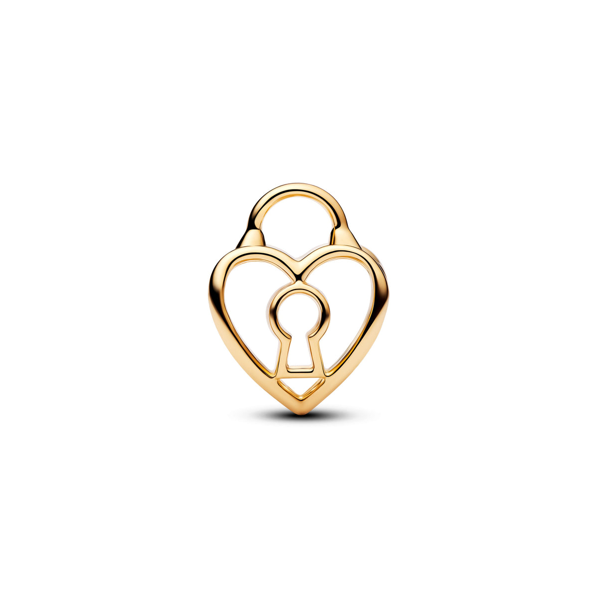 Pandora Openwork Heart Padlock Charm