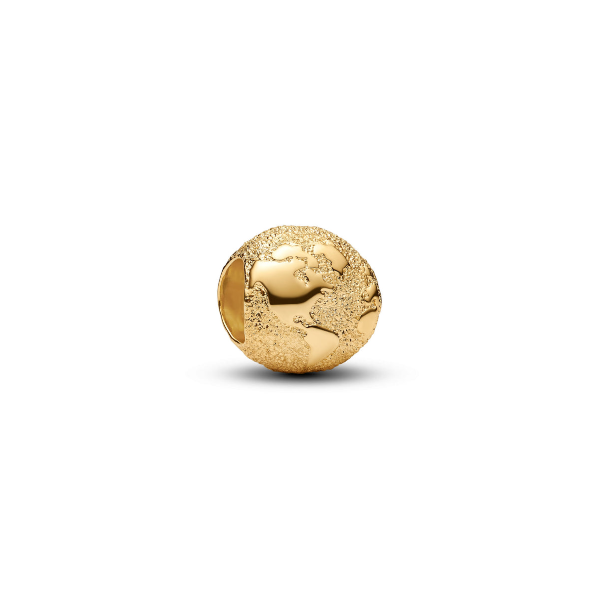 Pandora Textured Globe Mini Charm