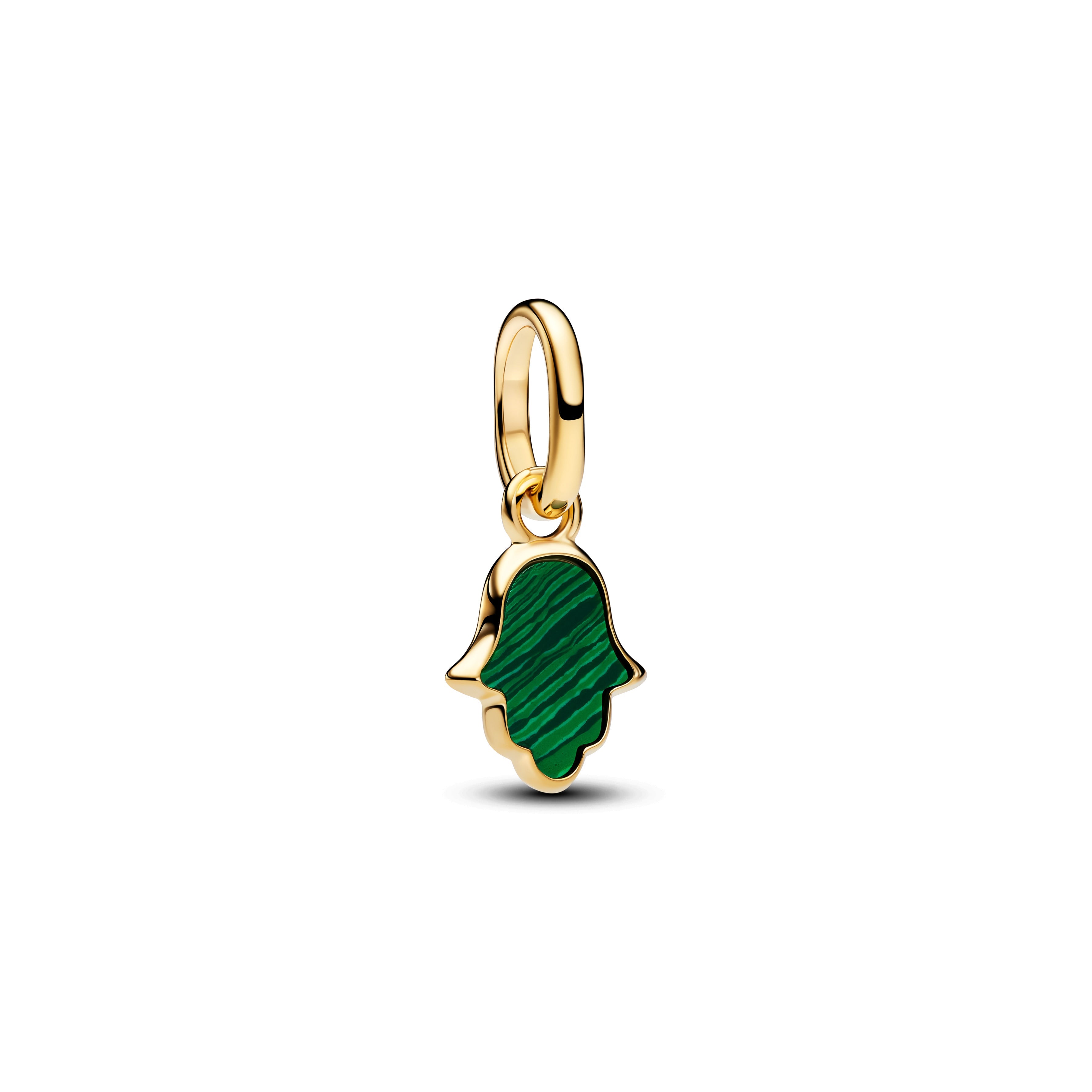 Pandora Green Hamsa Hand Mini Dangle Charm