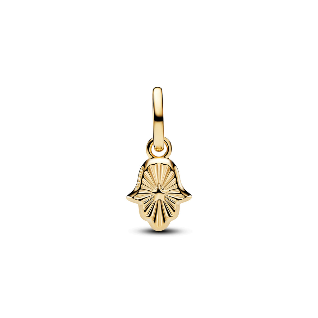 Pandora Green Hamsa Hand Mini Dangle Charm
