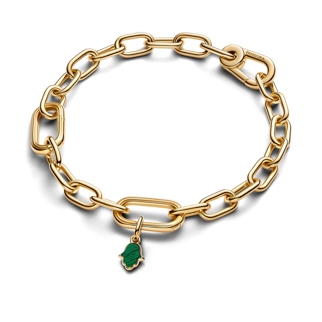 Pandora Green Hamsa Hand Mini Dangle Charm