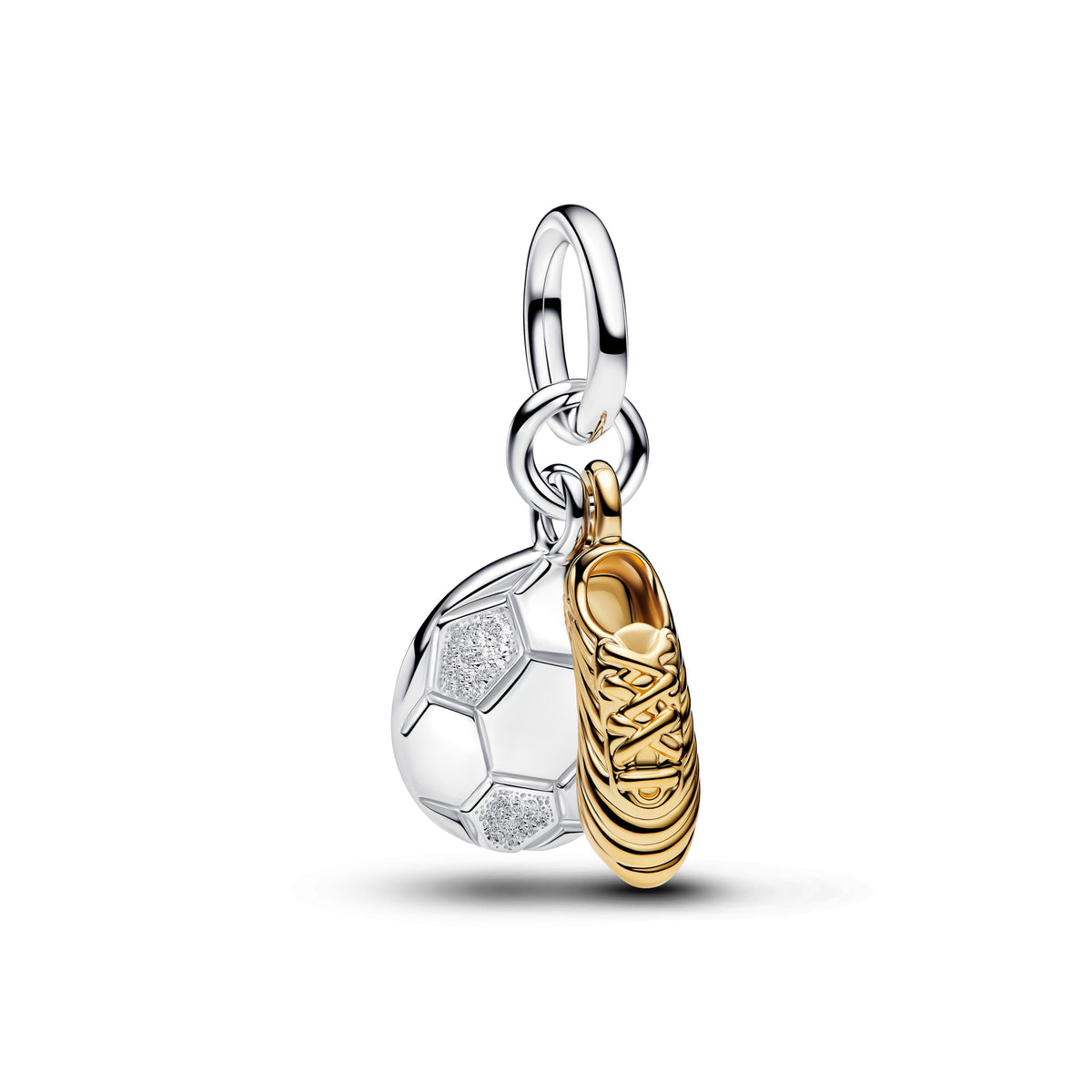 Pandora Soccer Shoe Double Dangle Charm