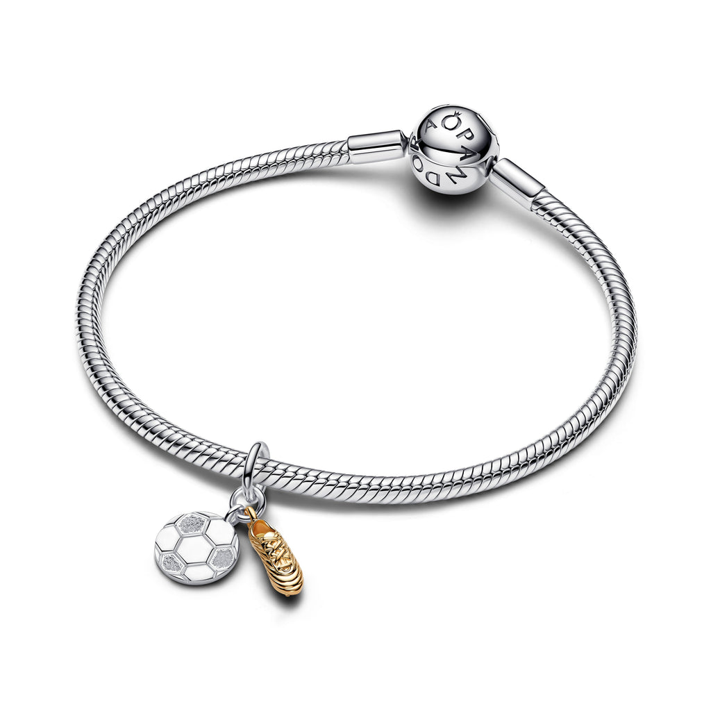 Pandora Soccer Shoe Double Dangle Charm