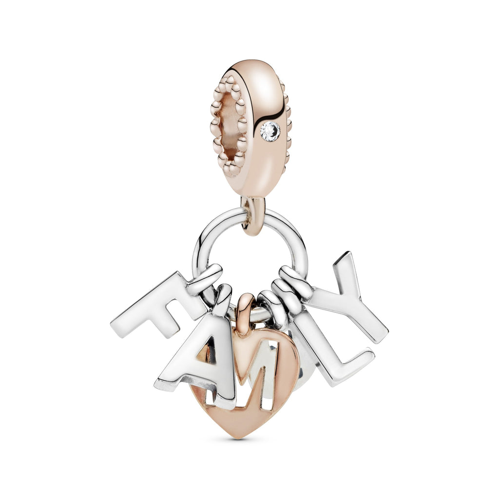 Pandora Family Letters Dangle Charm