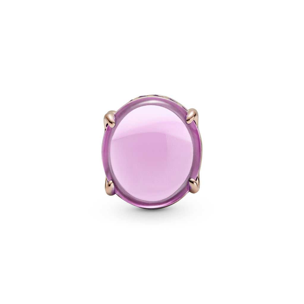 Pandora Pink Oval Cabochon Charm