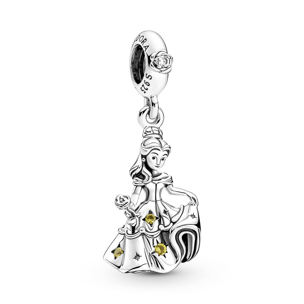 Pandora Disney Beauty and the Beast Dancing Belle Dangle Charm