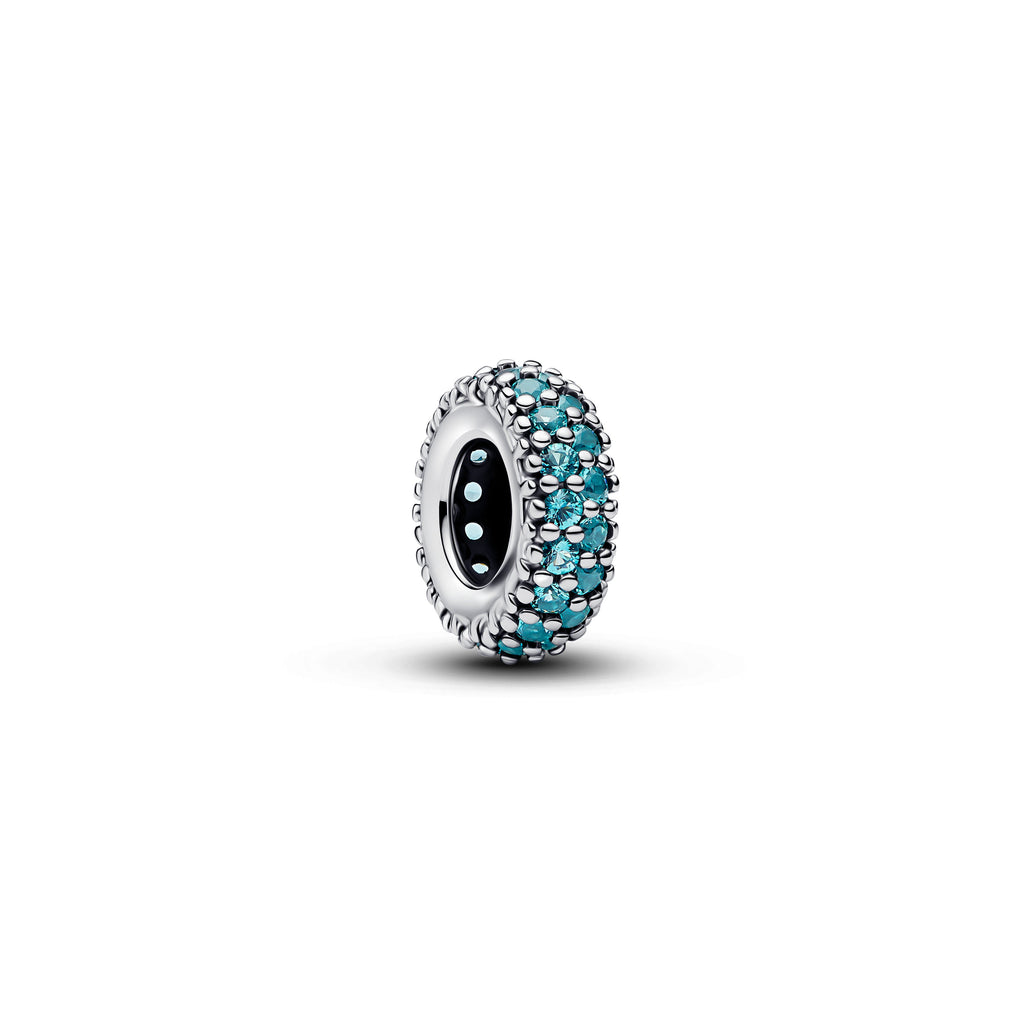 Pandora Ice Blue Stone Spacer Charm