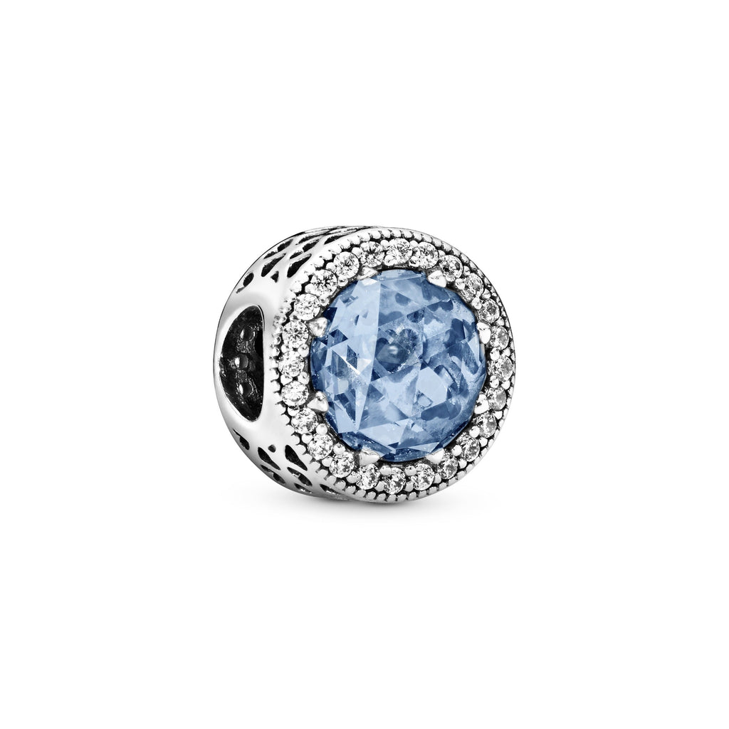 Pandora Sparkling Sky Blue Charm
