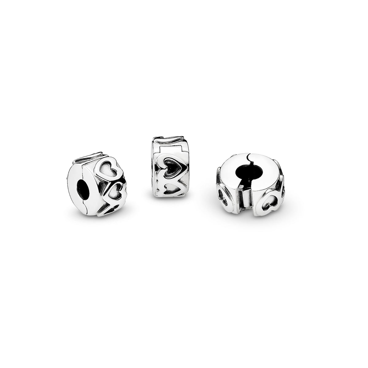 Pandora Band of Hearts Clip Charm