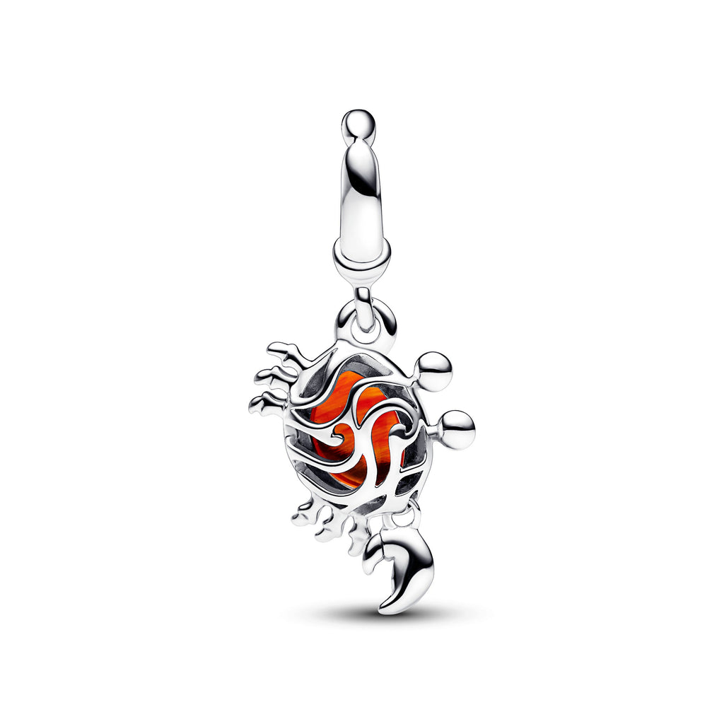 Pandora Disney The Little Mermaid Sebastian Crab Dangle Charm