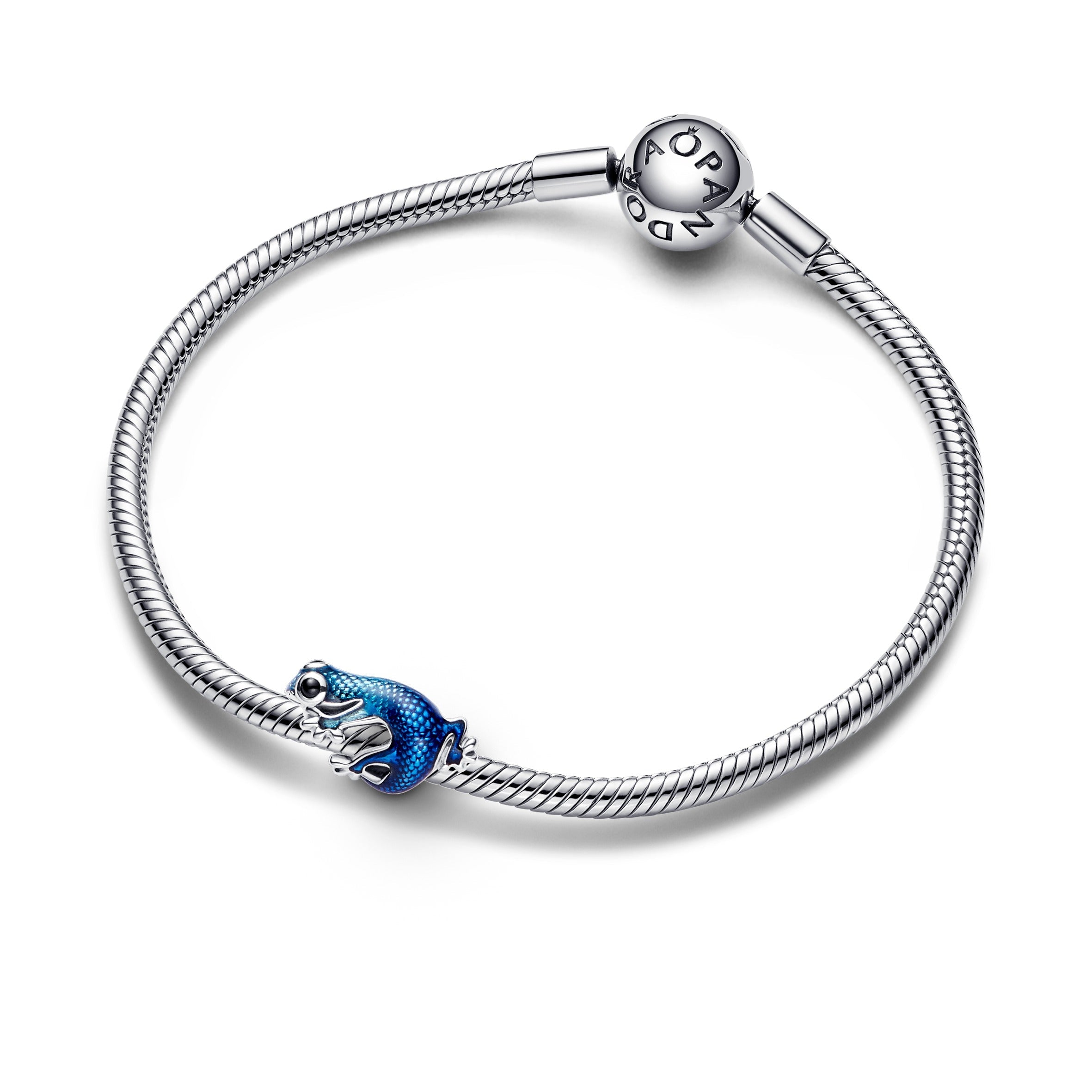 Pandora Metallic Blue Gecko Charm