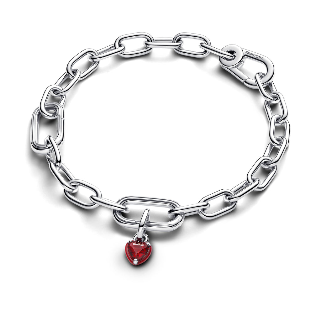 Pandora Red Chakra Heart Mini Dangle Charm