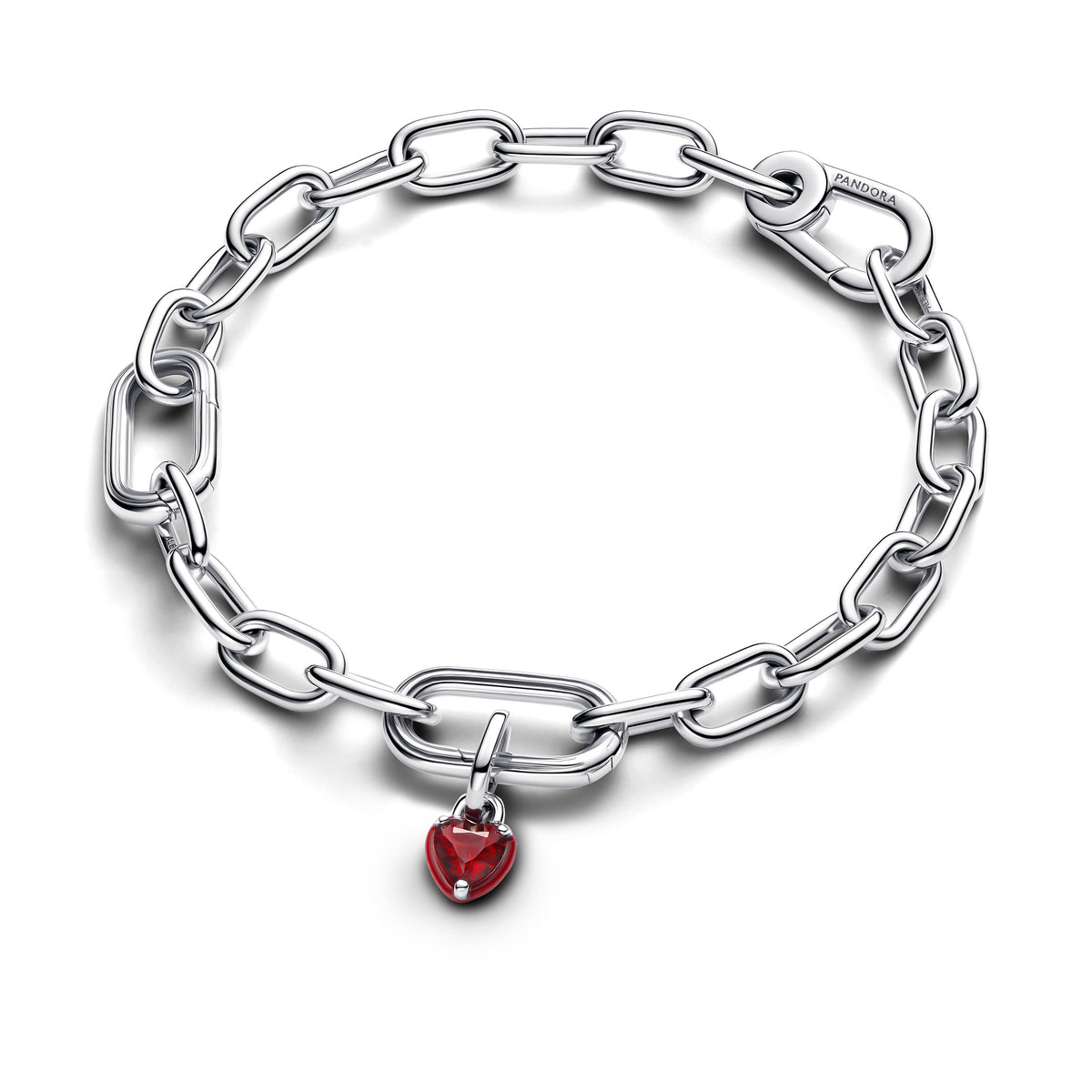 Pandora Red Chakra Heart Mini Dangle Charm