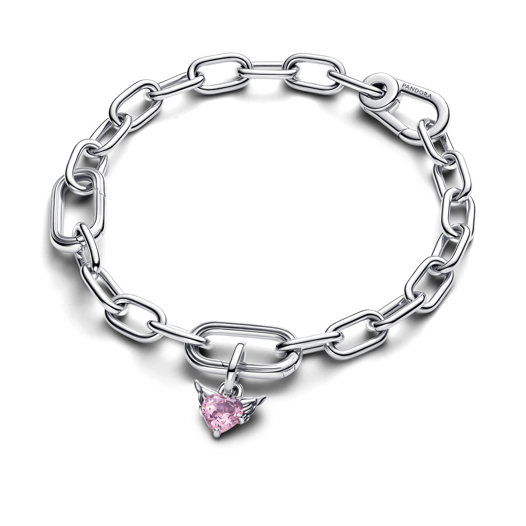 Pandora Winged Heart Mini Dangle Charm