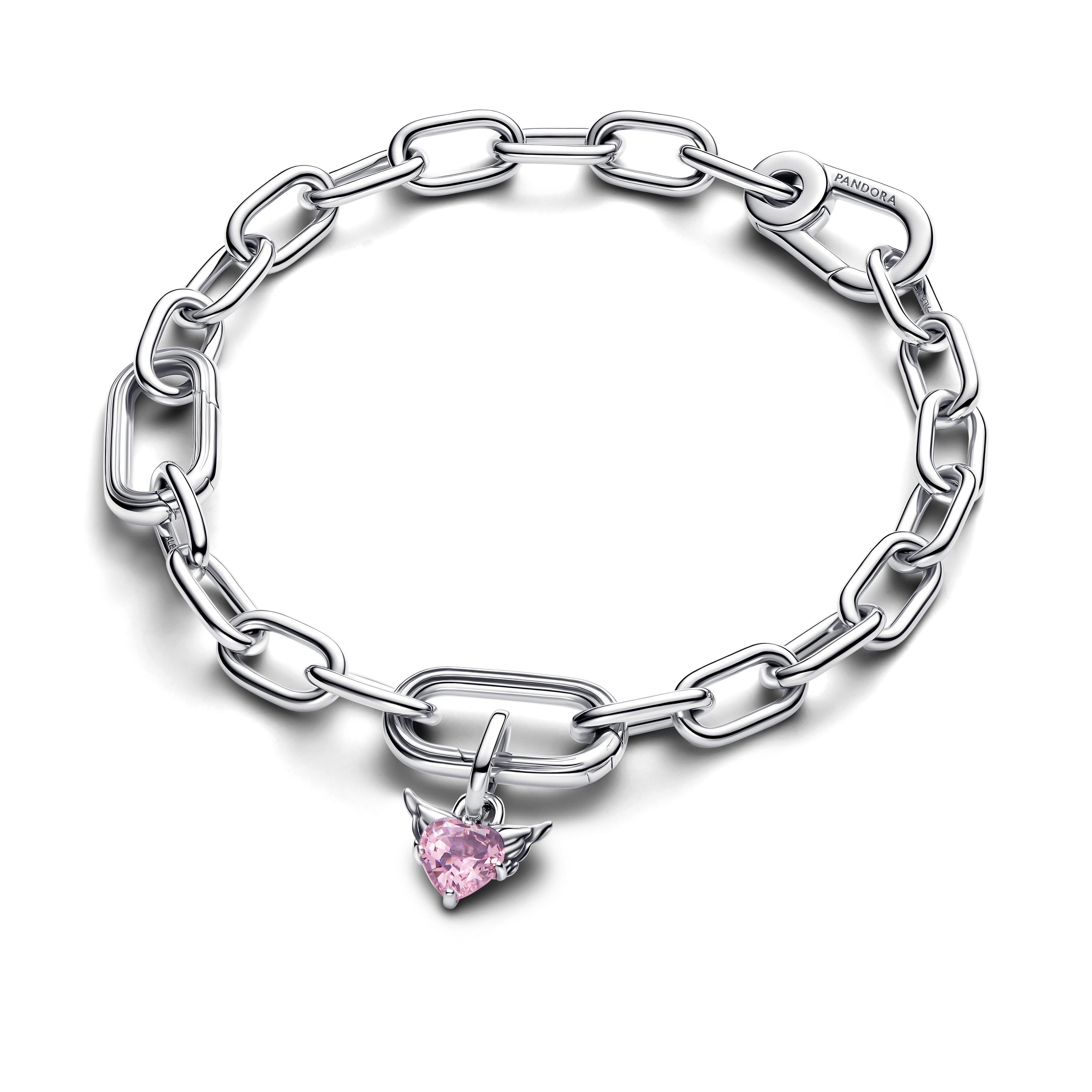 Pandora Winged Heart Mini Dangle Charm