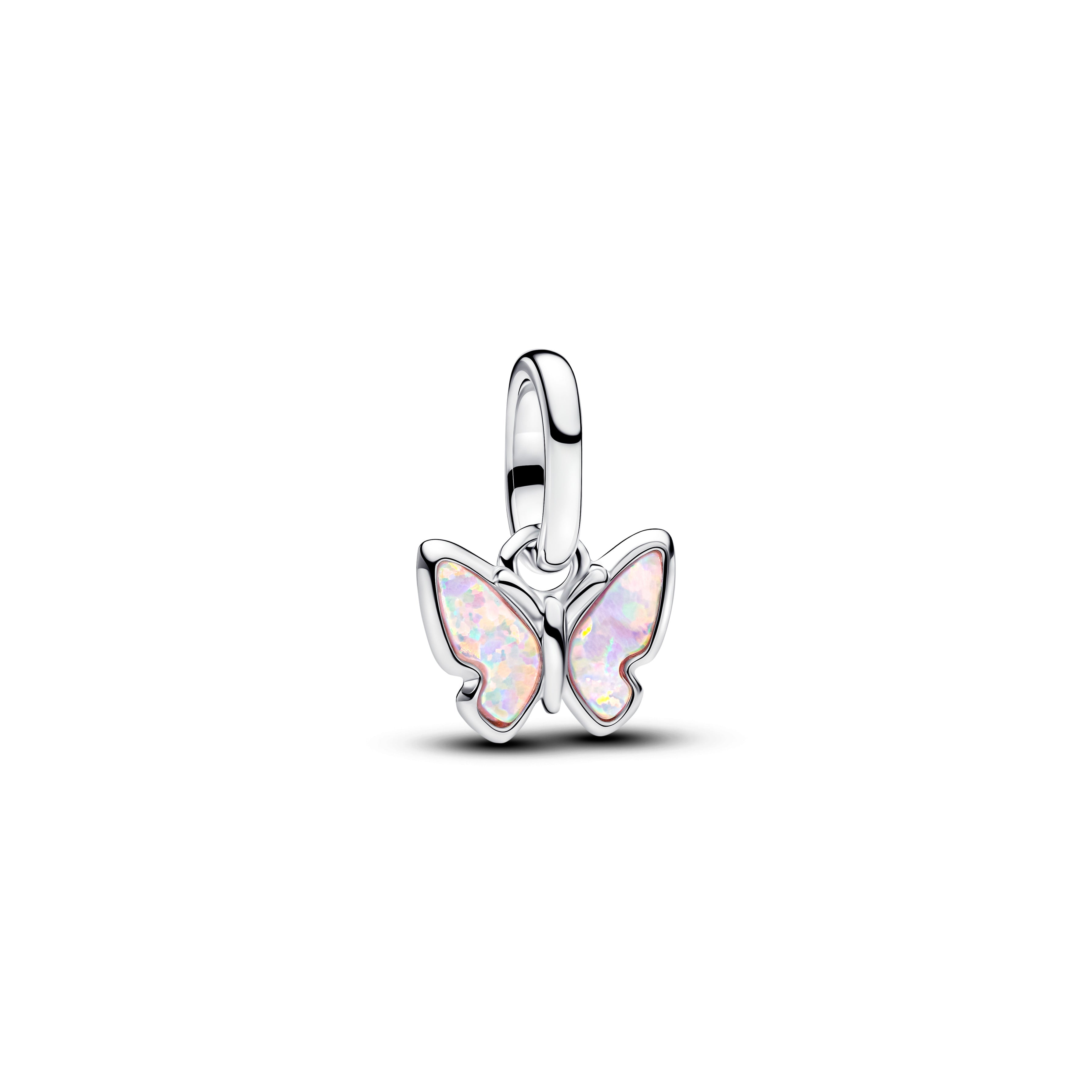 Pandora Pink Butterfly Mini Dangle Charm