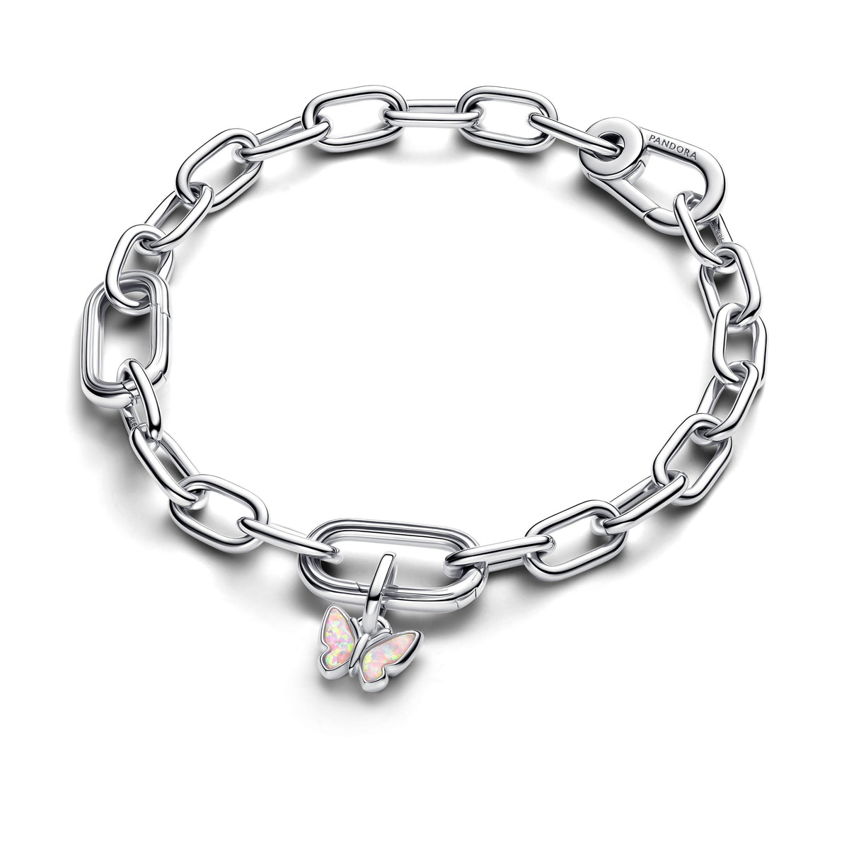 Pandora Pink Butterfly Mini Dangle Charm