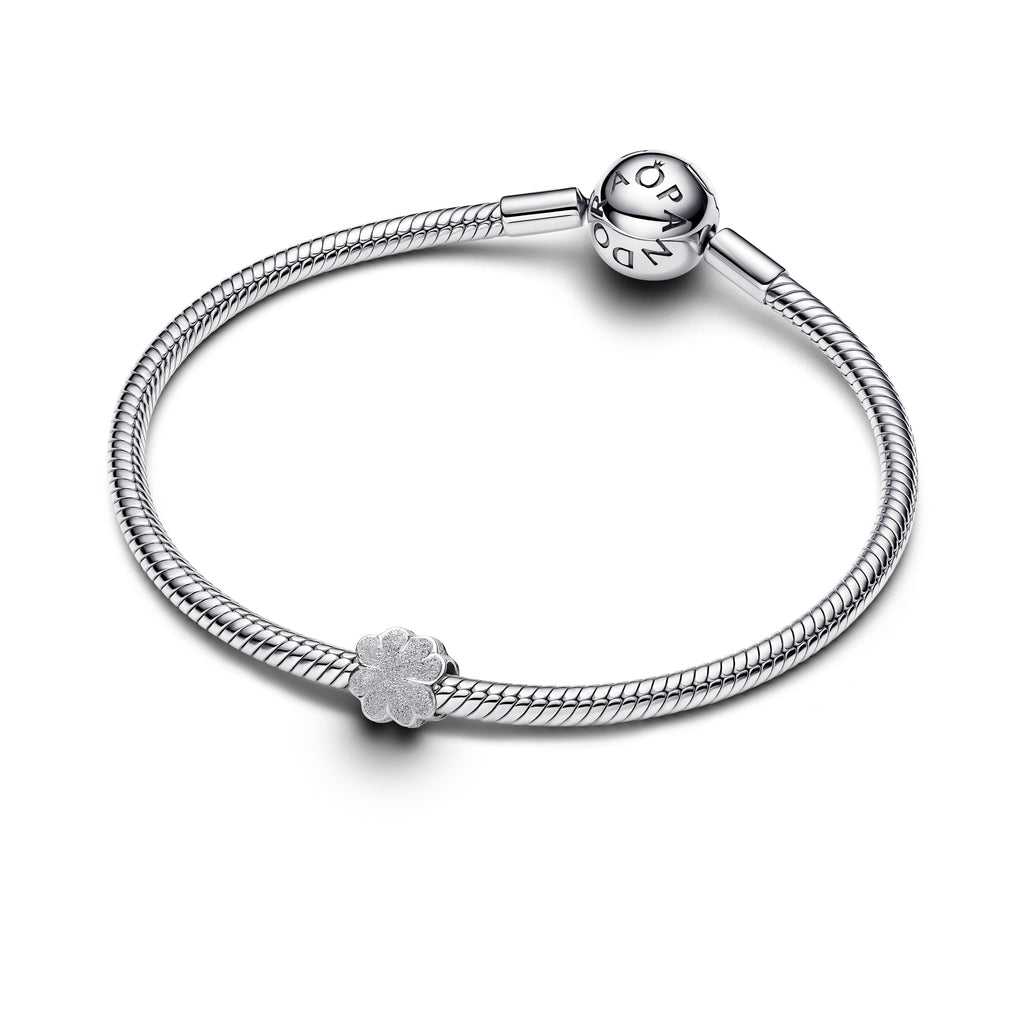 Pandora Textured Clover Mini Charm