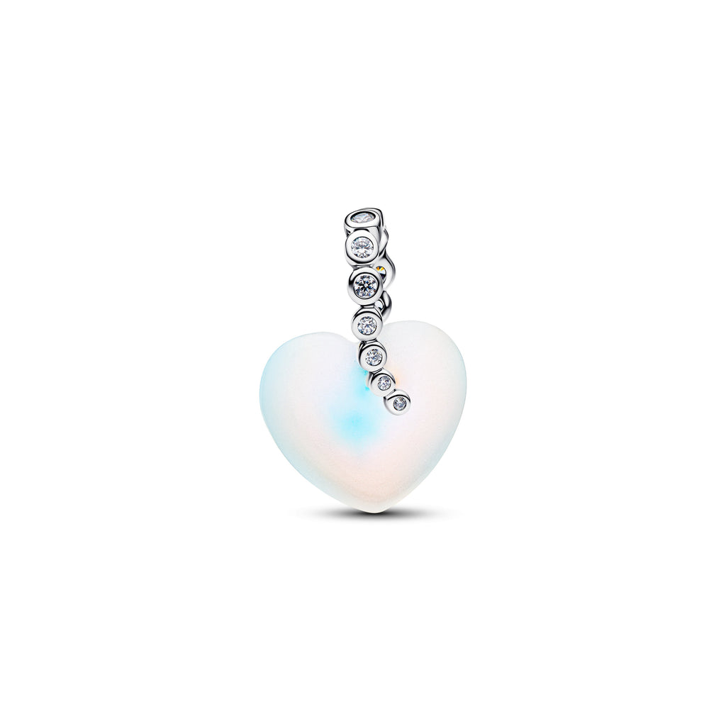 Pandora Shooting Star & Heart Dangle Charm