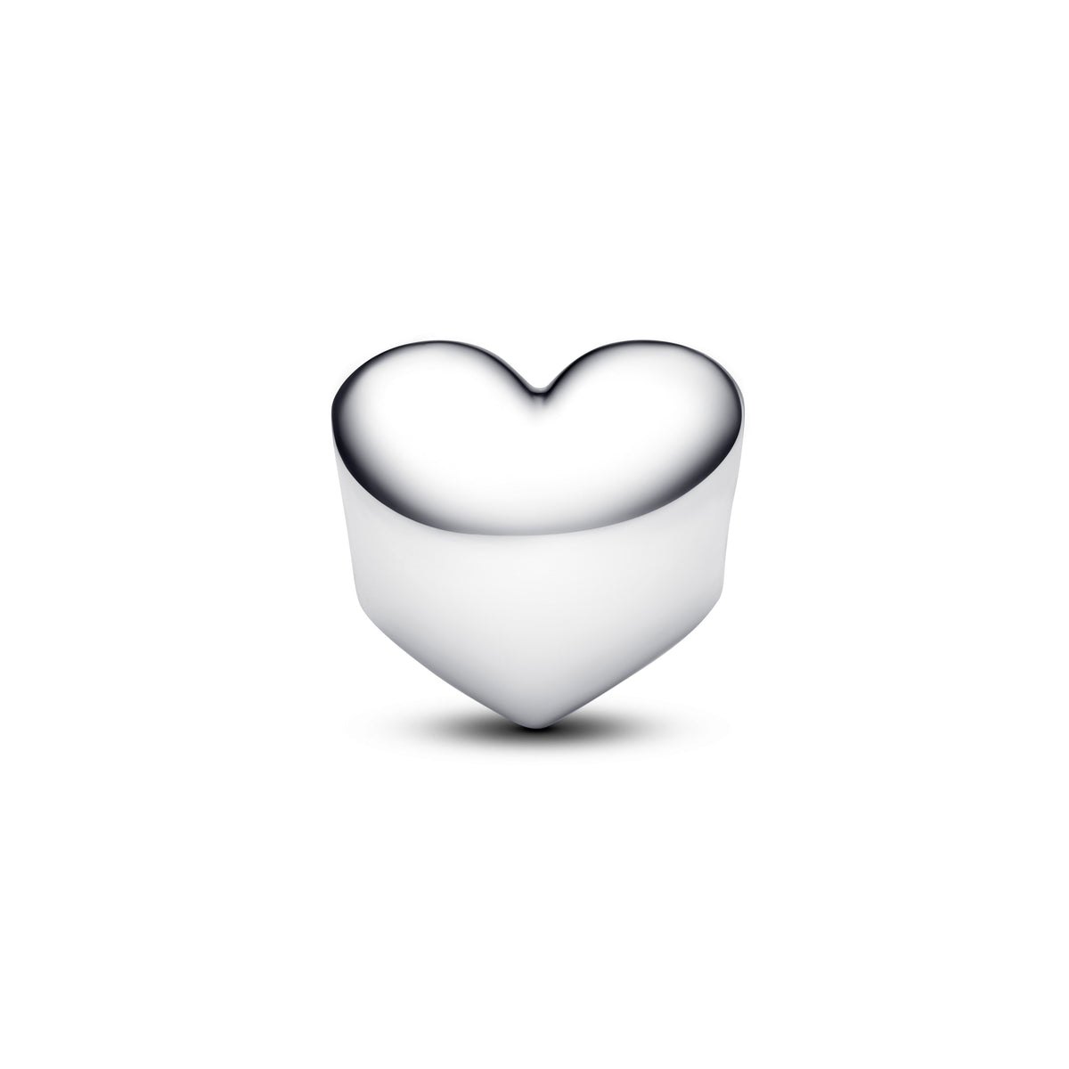 Pandora Engravable Red Stone Heart Charm