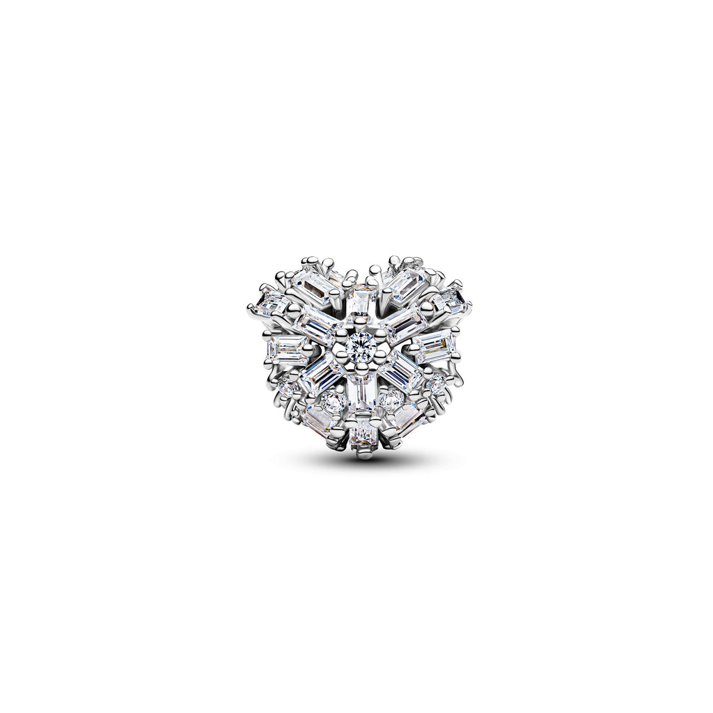 Pandora Sparkling Heart Charm
