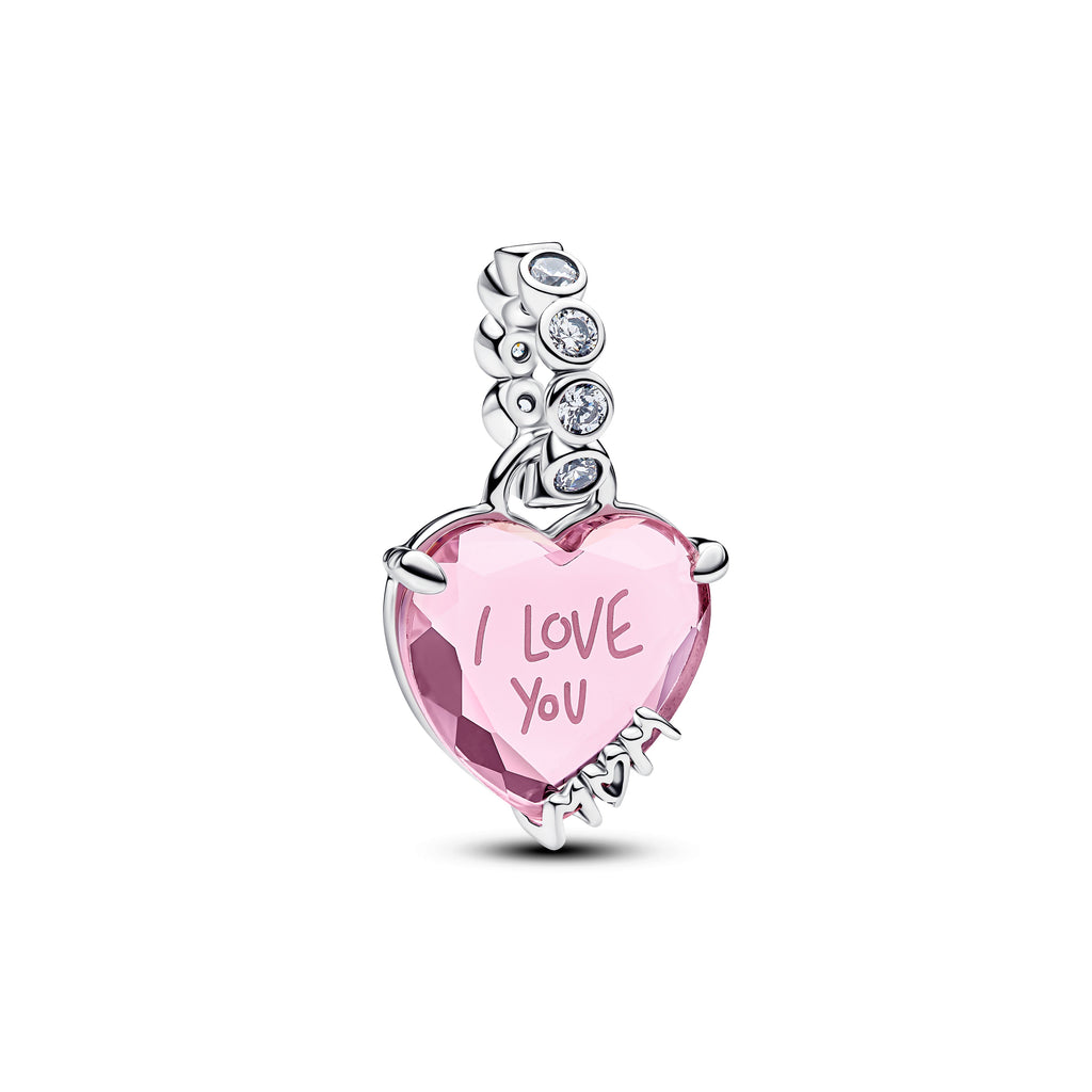 Pandora I Love You Mom Dangle Charm