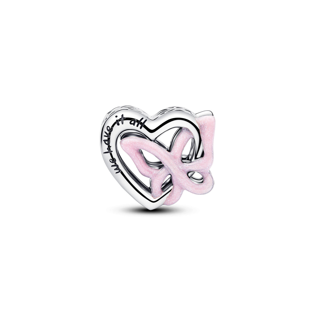 Pandora Entwined Heart & Butterfly Charm
