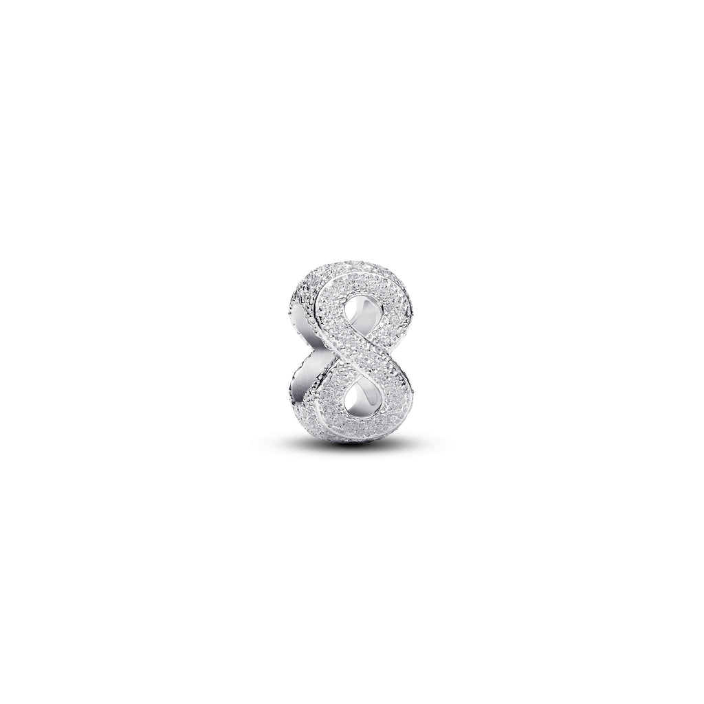 Pandora Textured Infinity Symbol Mini Charm
