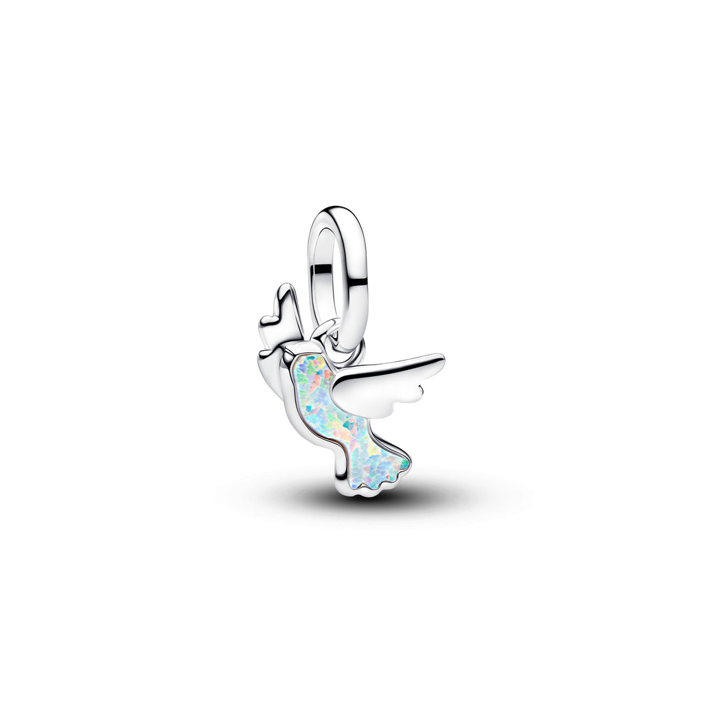 Pandora White Dove Mini Dangle Charm