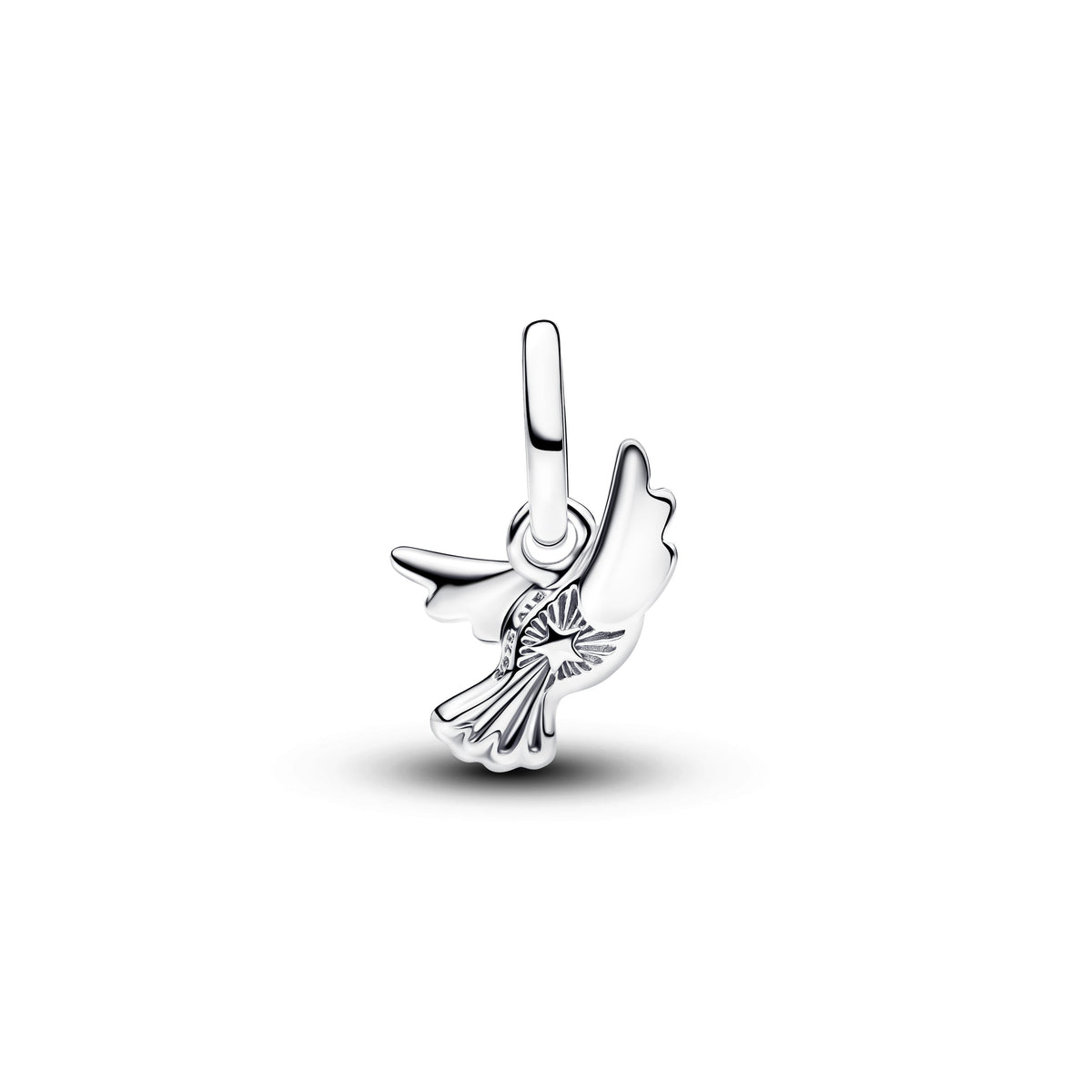Pandora White Dove Mini Dangle Charm