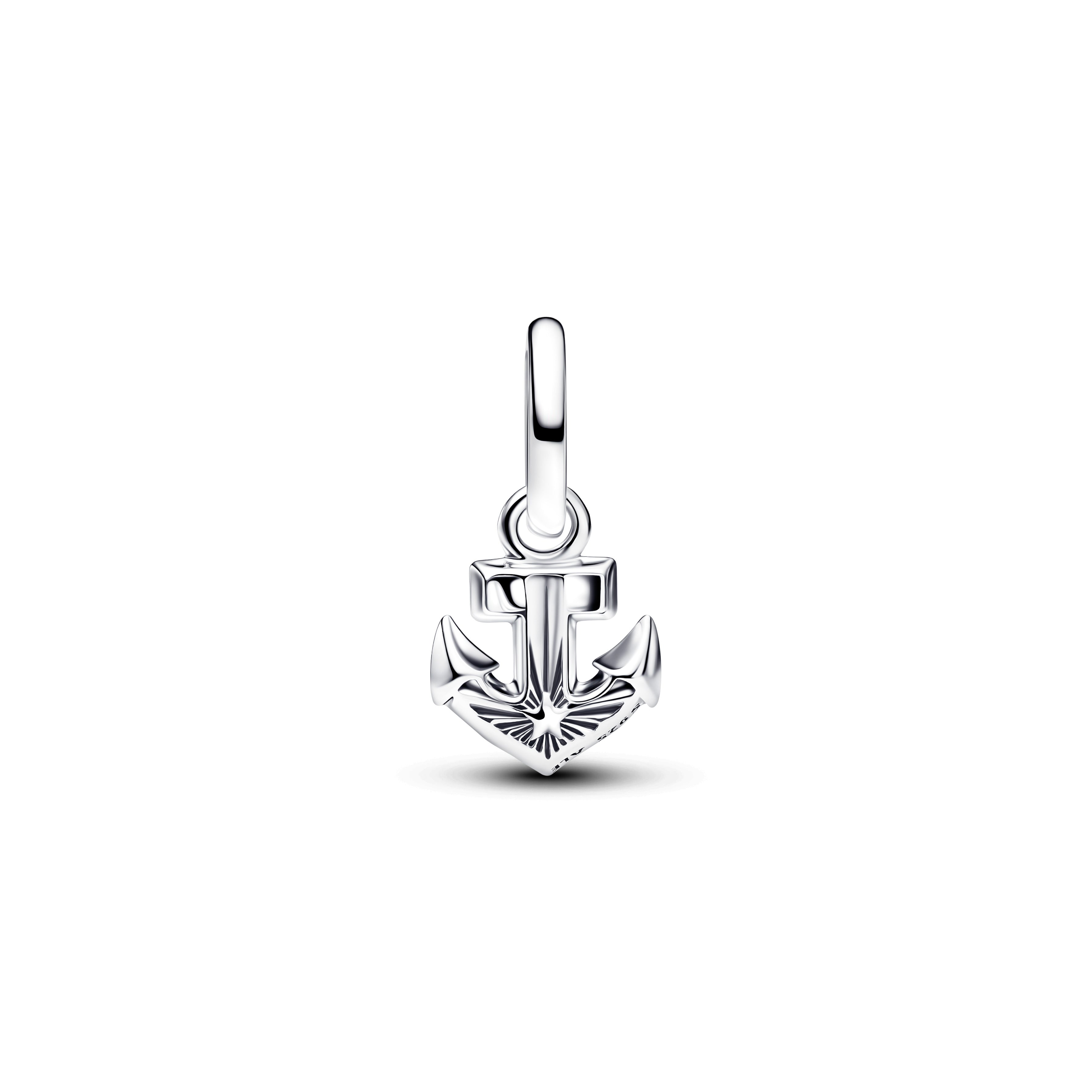 Pandora Blue Anchor Mini Dangle Charm