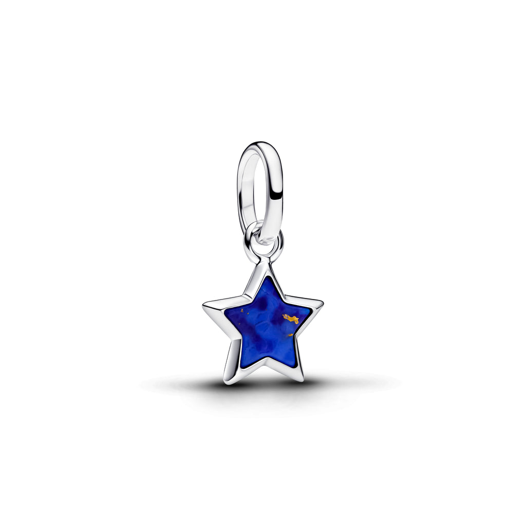 Pandora Blue Star Mini Dangle Charm