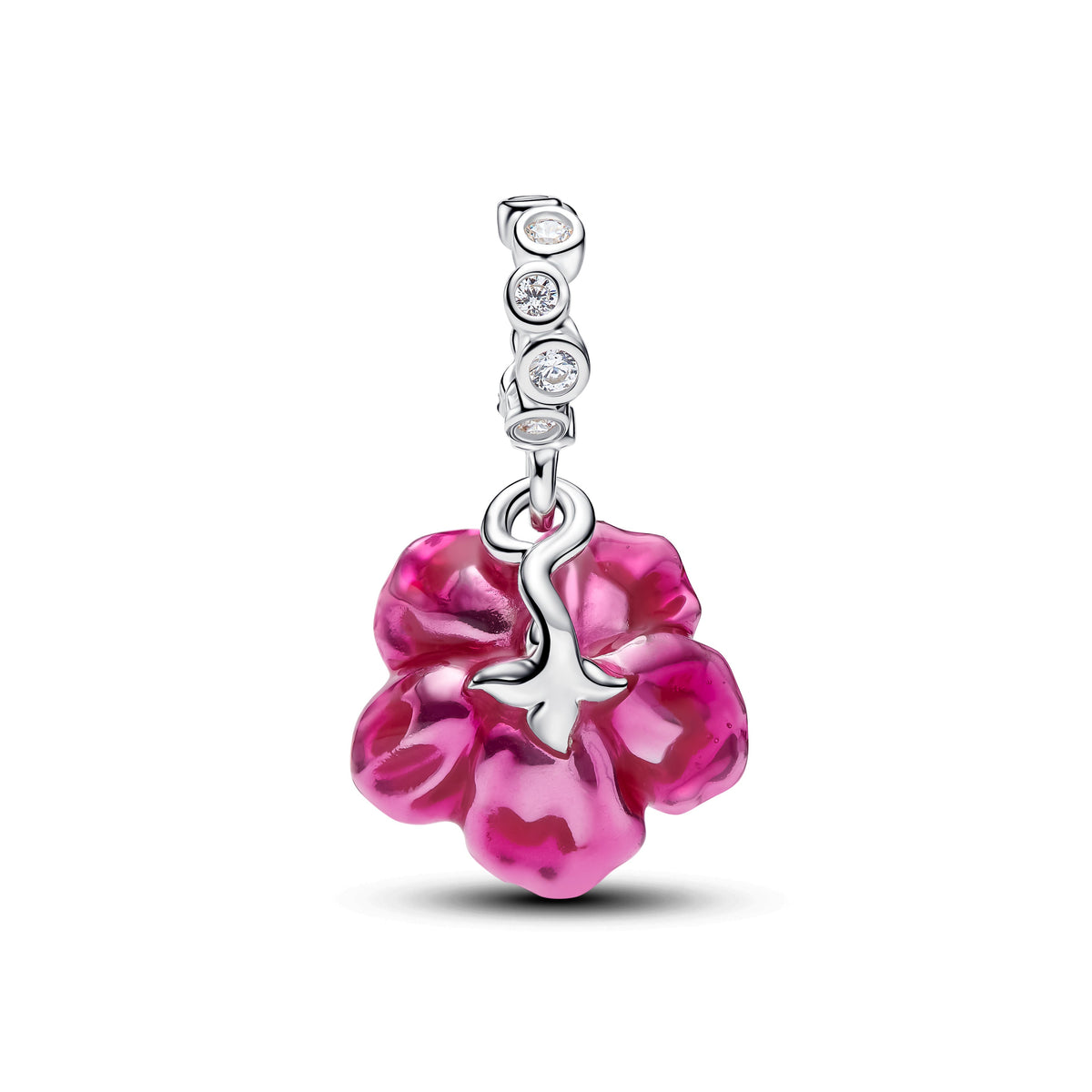 Pandora Hibiscus Dangle Charm
