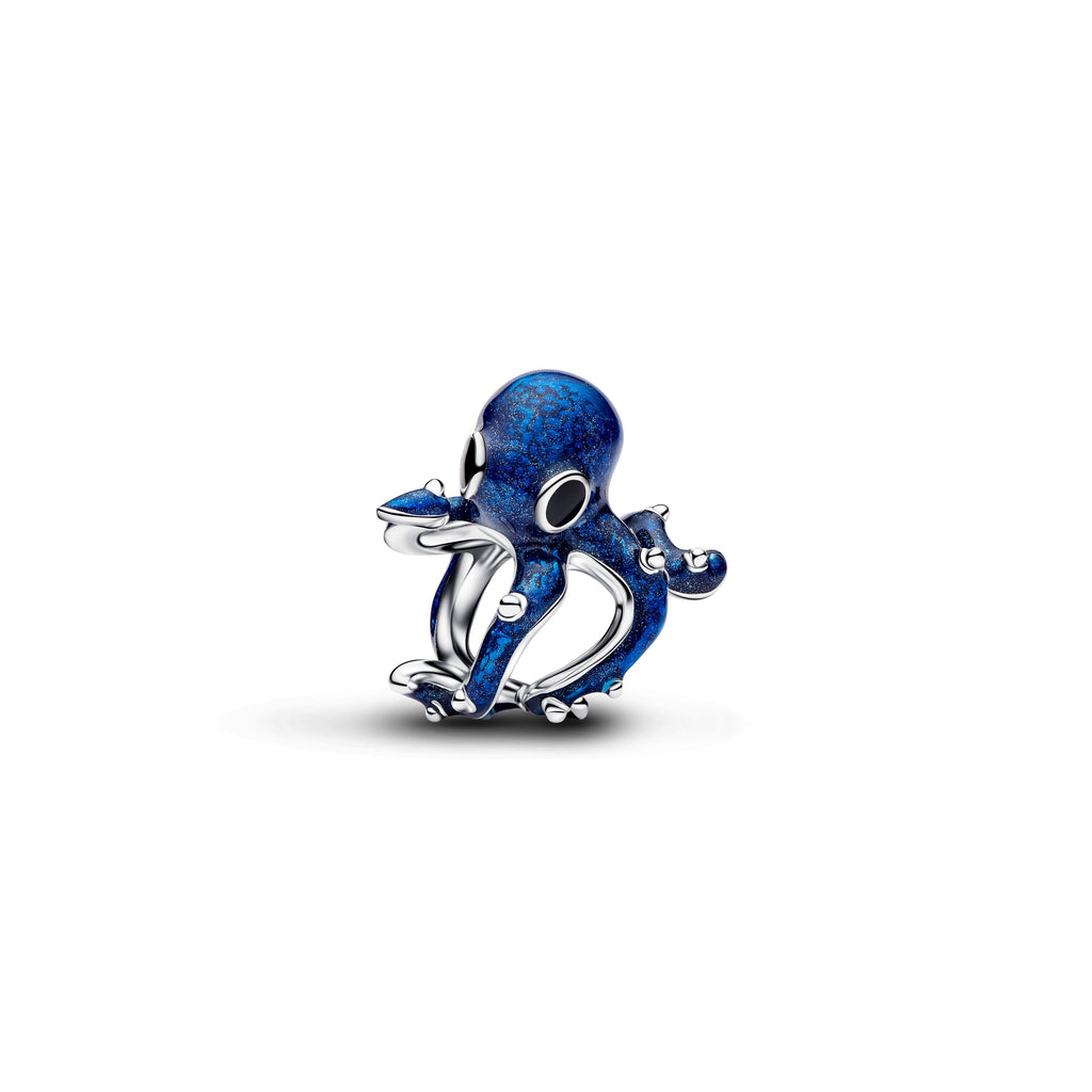 Pandora Blue Octopus Charm