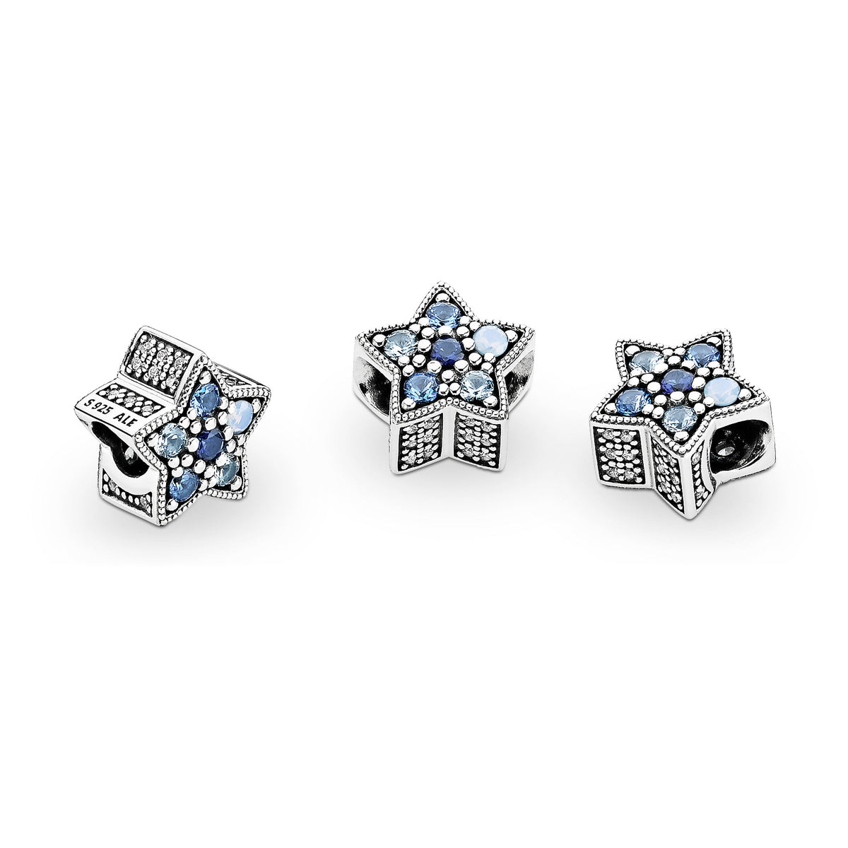 Pandora Bright Blue Star Charm