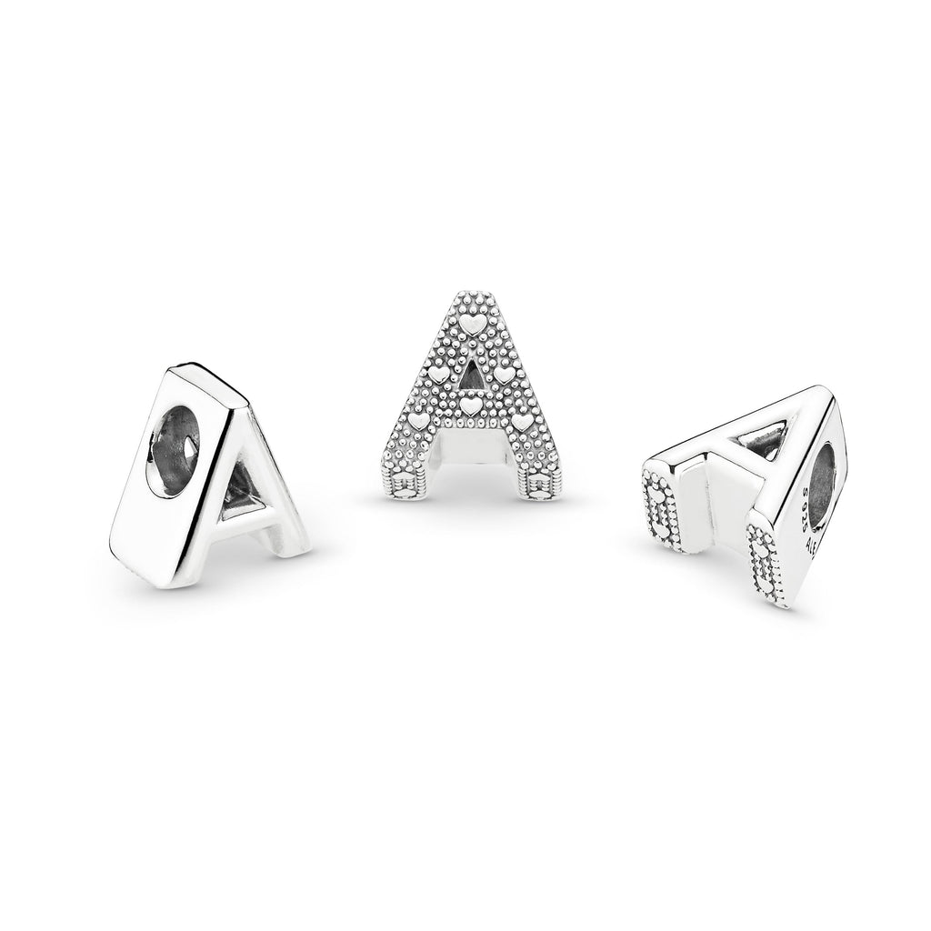 Pandora Letter A Alphabet Charm