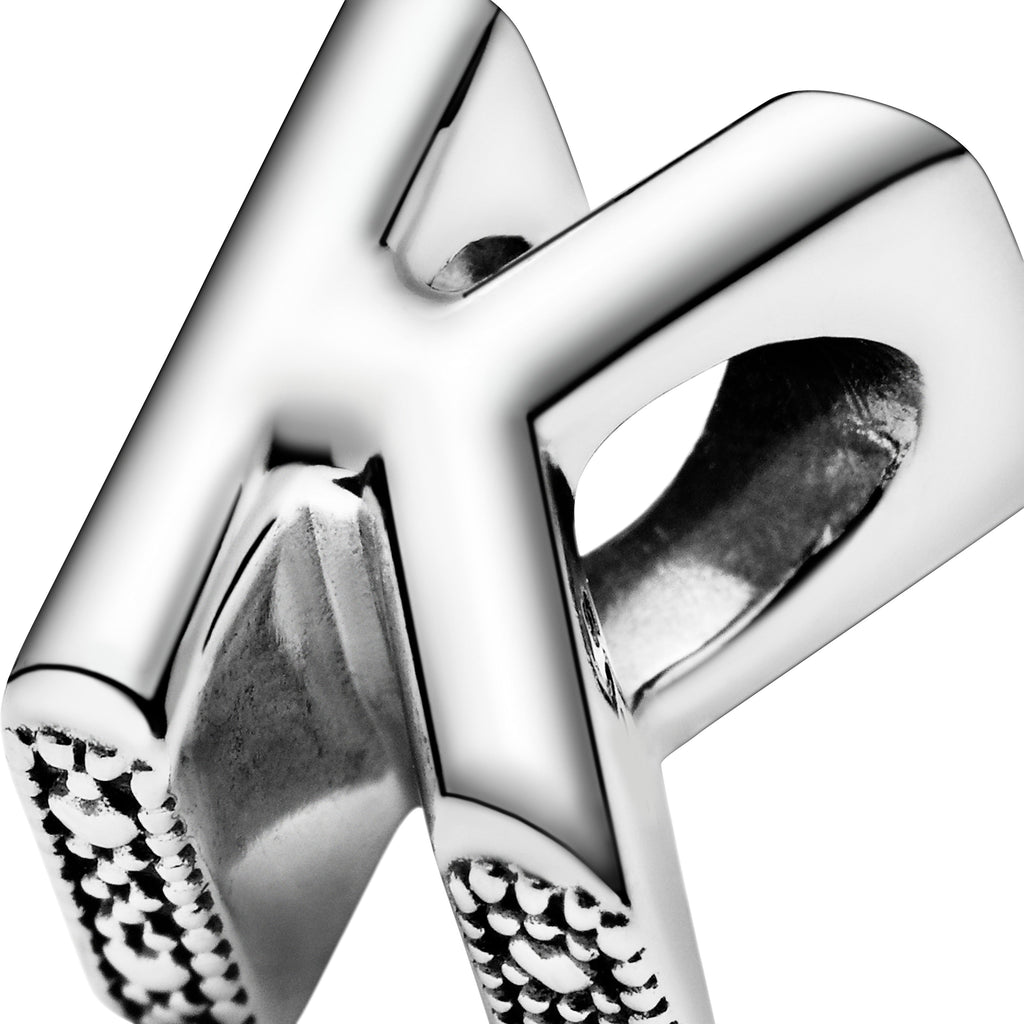 Pandora Letter K Alphabet Charm