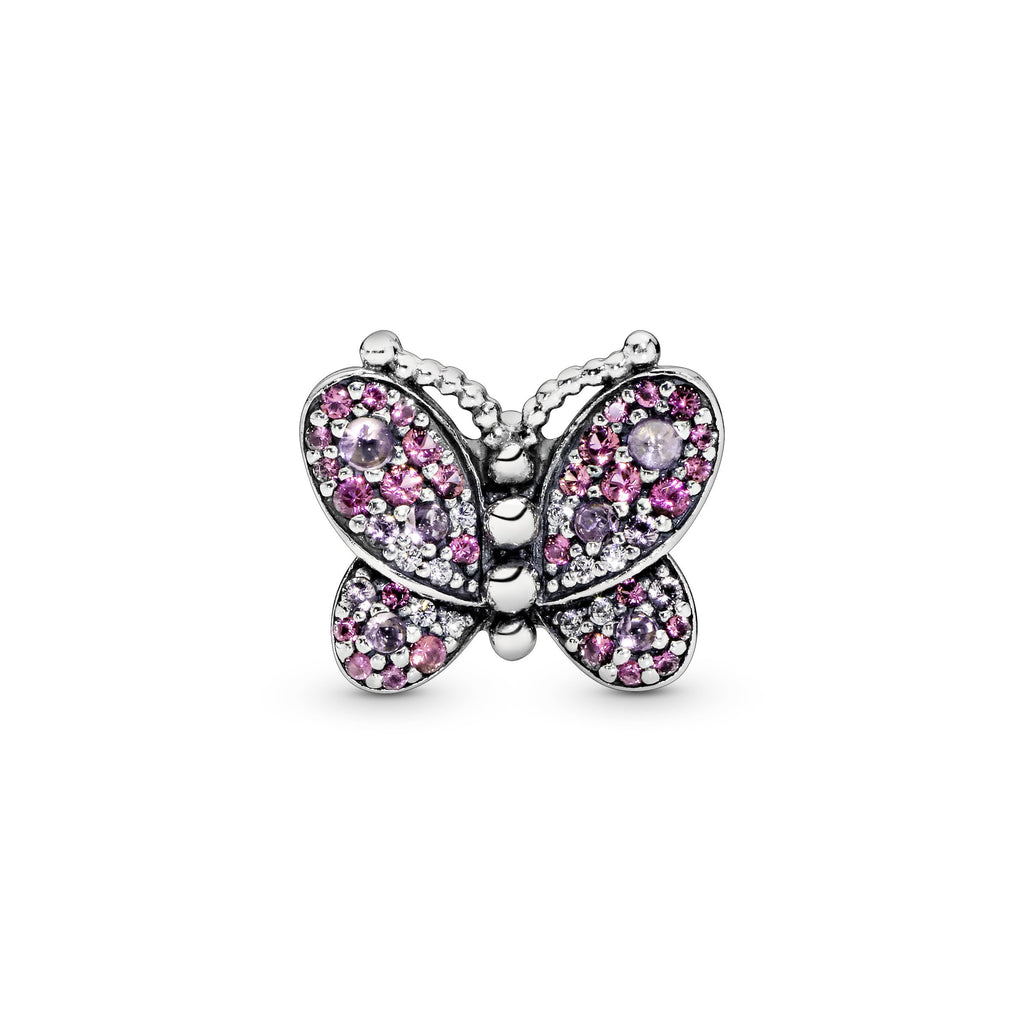 Pandora Pink Pave Butterfly Charm
